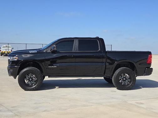 Black 2025 RAM 1500 Laramie