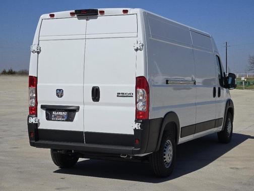 White 2026 RAM ProMaster 2500 High Roof