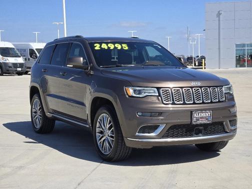 Brown 2018 Jeep Grand Cherokee Summit