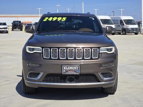 Brown 2018 Jeep Grand Cherokee Summit