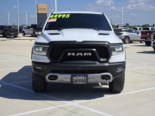 White 2022 RAM 1500 Rebel
