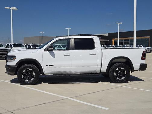 White 2022 RAM 1500 Rebel