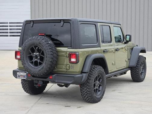 Green 2026 Jeep Wrangler Sport