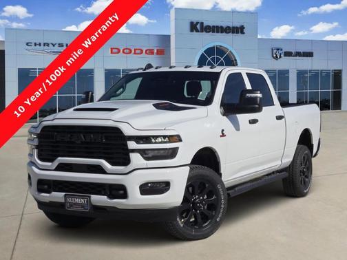 White 2026 RAM 2500 Black Express