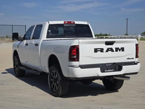 White 2026 RAM 2500 Black Express