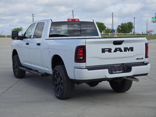 White 2026 RAM 2500 Black Express
