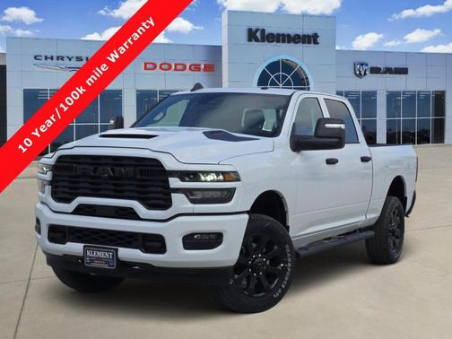 White 2026 RAM 2500 Black Express