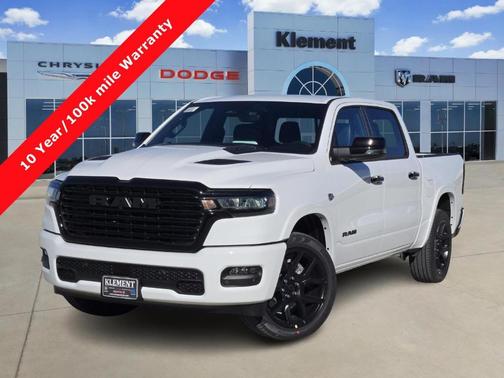 White 2026 RAM 1500 Laramie