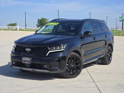 Black 2021 Kia Sorento SX Prestige