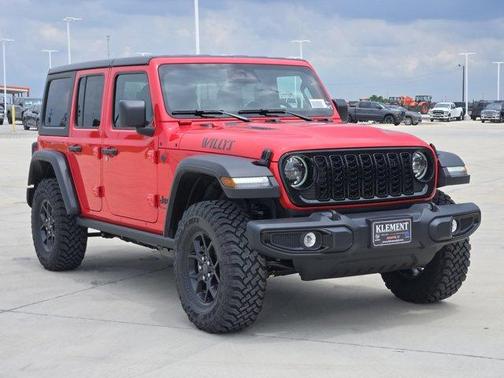 Red 2026 Jeep Wrangler Sport