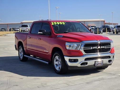 Red 2019 RAM 1500 Big Horn
