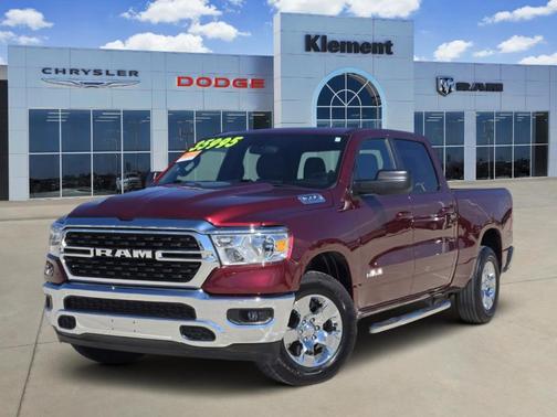 Red 2022 RAM 1500 Big Horn