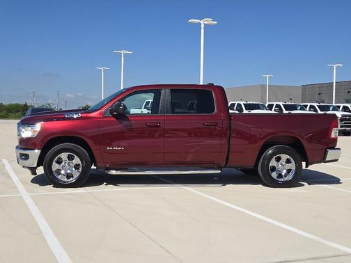 Red 2022 RAM 1500 Big Horn