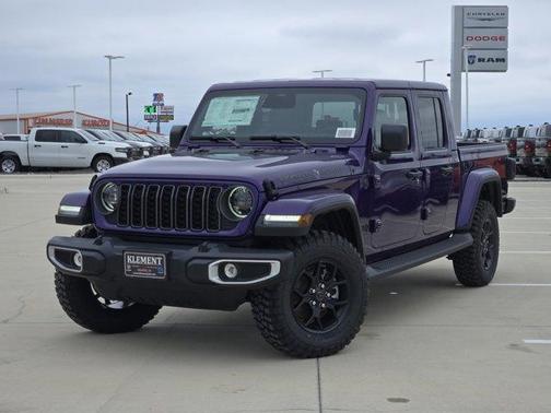 Purple 2026 Jeep Gladiator Texas Trail