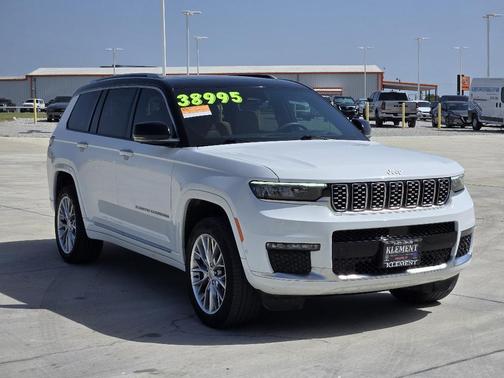 White 2023 Jeep Grand Cherokee L Summit