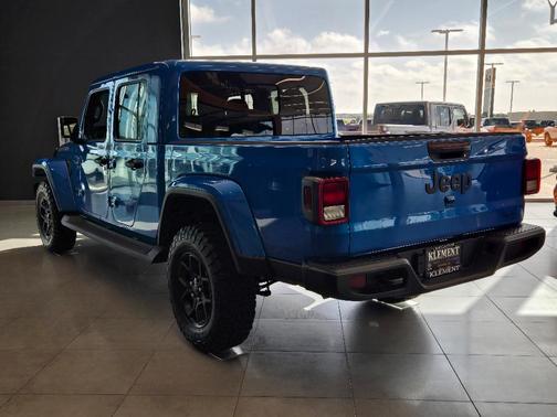 Blue 2026 Jeep Gladiator Texas Trail