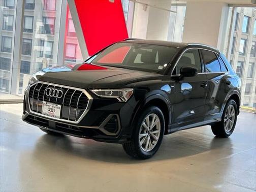 Mythos Black Metallic 2025 Audi Q3 Premium 45 TFSI S line quattro Tiptronic SUV