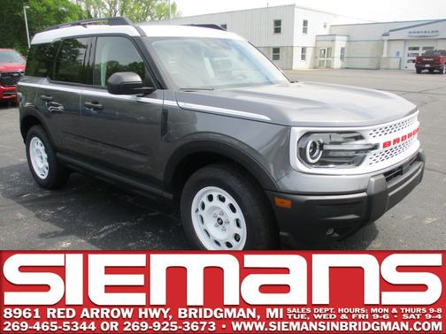 Carbonized Gray Metallic 2026 Ford Bronco Sport Heritage SUV