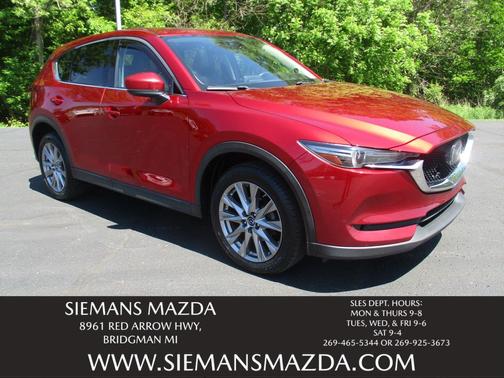 Soul Red Crystal Metallic 2019 Mazda CX-5 Grand Touring