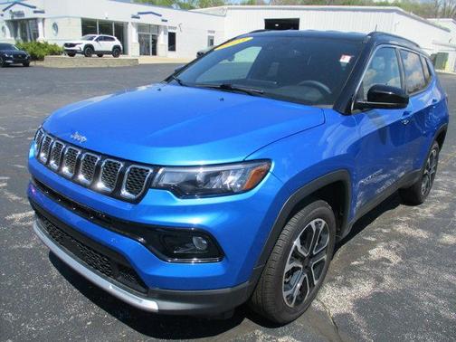 Laser Blue Pearlcoat 2023 Jeep Compass Limited