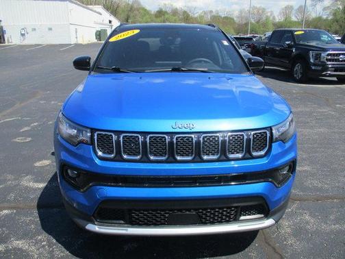 Laser Blue Pearlcoat 2023 Jeep Compass Limited