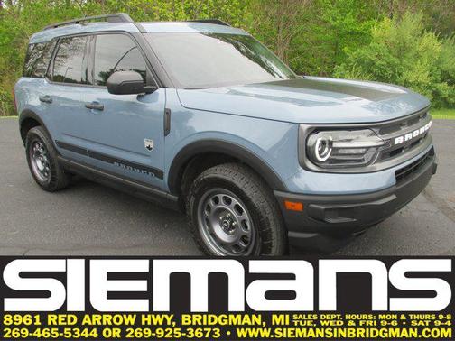 Atlas Blue Metallic 2024 Ford Bronco Sport Big Bend