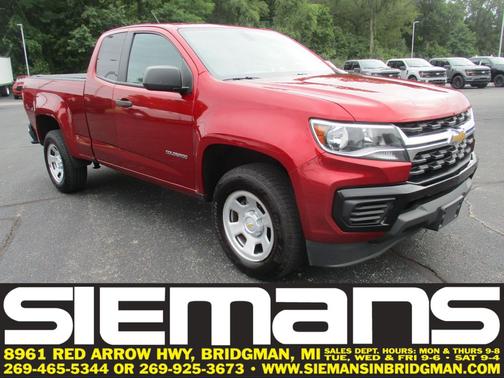 Cherry Red Tintcoat 2021 Chevrolet Colorado WT