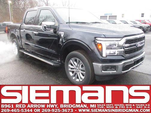 Antimatter Blue Metallic 2026 Ford F-150 Lariat Truck