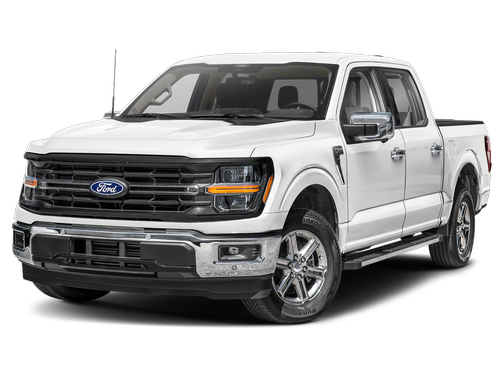 Oxford White 2025 Ford F-150 XLT 4WD SuperCrew 5.5' Box