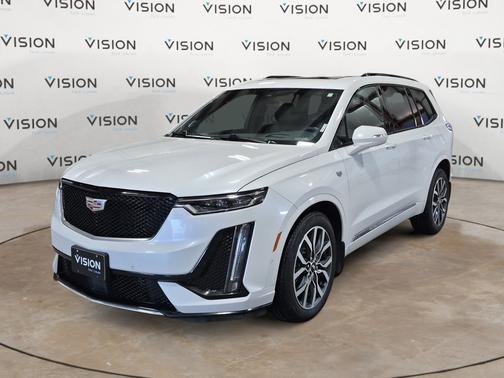 Crystal White Tricoat 2021 Cadillac XT6 AWD 4dr Sport