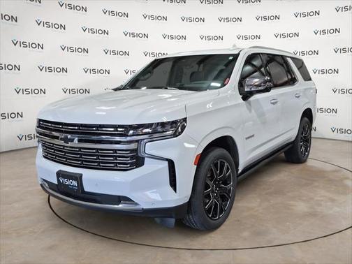 White 2023 Chevrolet Tahoe PREMIER