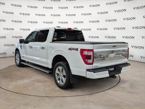 STAR WHITE METALLIC TRICOAT 2022 Ford F-150 PLATINUM