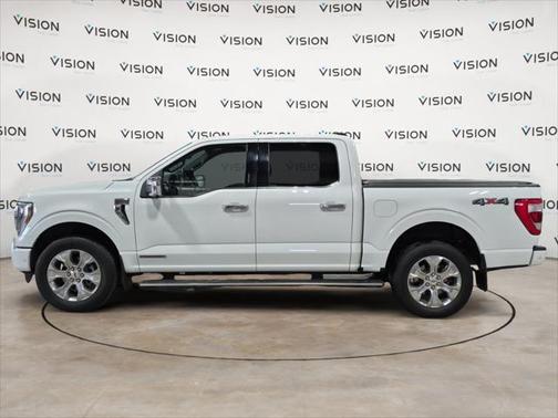STAR WHITE METALLIC TRICOAT 2022 Ford F-150 PLATINUM