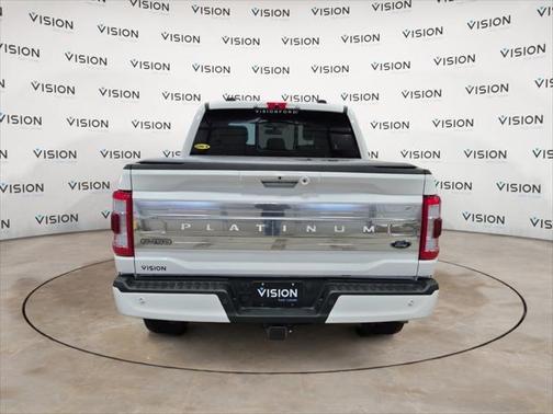 STAR WHITE METALLIC TRICOAT 2022 Ford F-150 PLATINUM