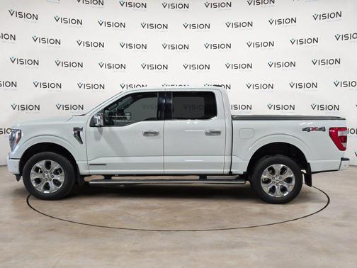 STAR WHITE METALLIC TRICOAT 2022 Ford F-150 PLATINUM