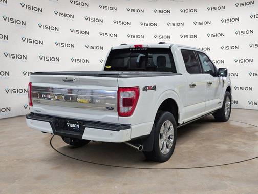 STAR WHITE METALLIC TRICOAT 2022 Ford F-150 PLATINUM