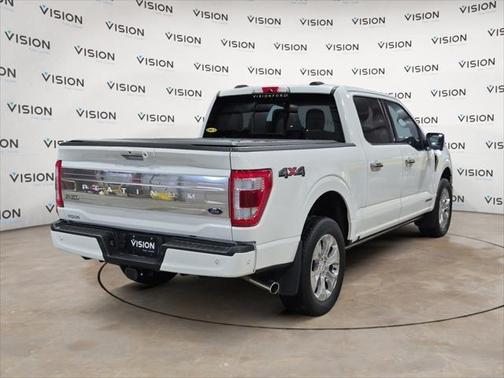 STAR WHITE METALLIC TRICOAT 2022 Ford F-150 PLATINUM
