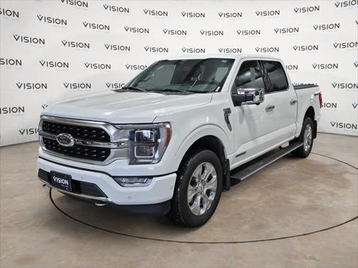 STAR WHITE METALLIC TRICOAT 2022 Ford F-150 PLATINUM