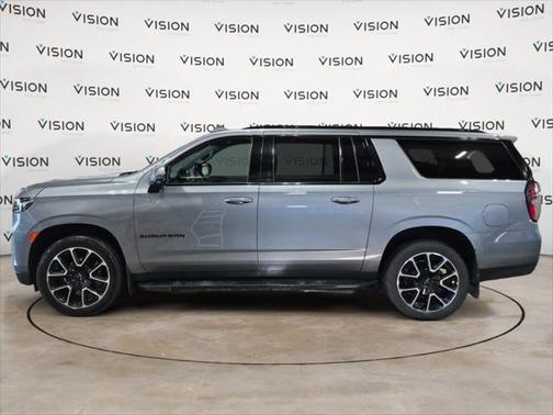 Satin Steel Metallic 2022 Chevrolet Suburban RST