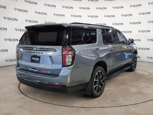 Satin Steel Metallic 2022 Chevrolet Suburban RST