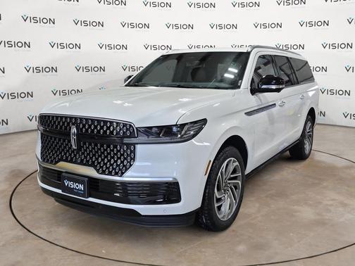 PRISTINE WHITE METALLIC 3C 2025 Lincoln Navigator Reserve SUV