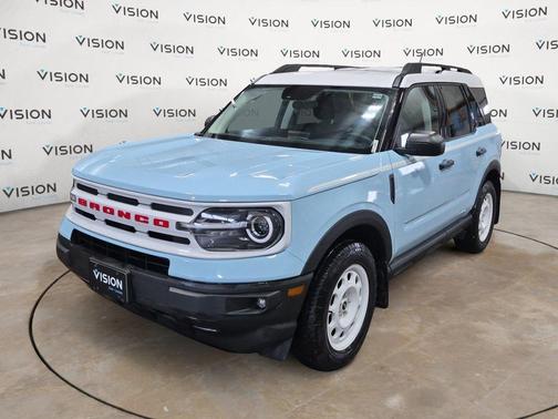 ROBIN'S EGG BLUE 2024 Ford Bronco Sport HERITAGE