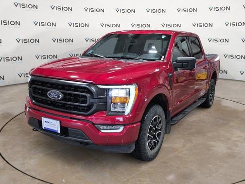 RAPID RED MET TINTED CC 2022 Ford F-150 XLT
