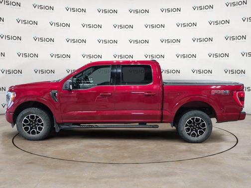 RAPID RED MET TINTED CC 2022 Ford F-150 XLT