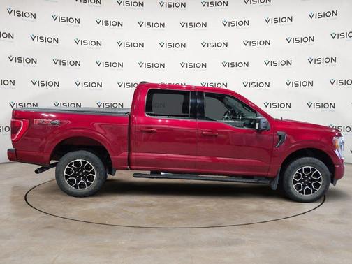 RAPID RED MET TINTED CC 2022 Ford F-150 XLT