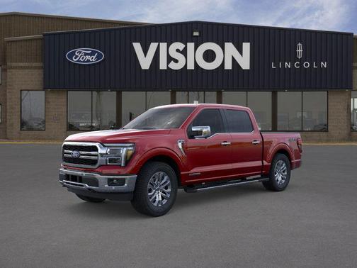 RAPID RED MET TINTED CC 2025 Ford F-150 Lariat Truck