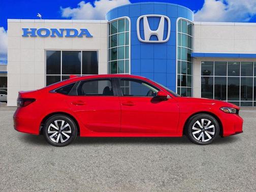 Red 2026 Honda Civic LX