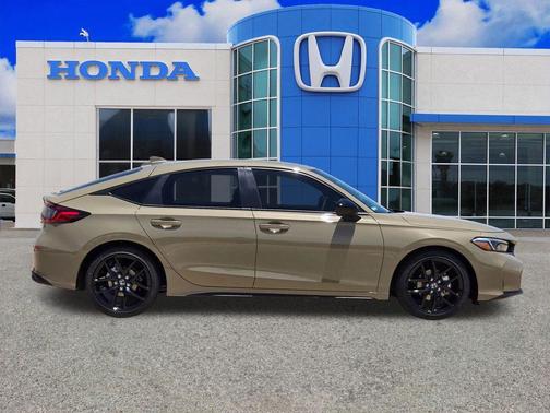 Tan 2026 Honda Civic Sport