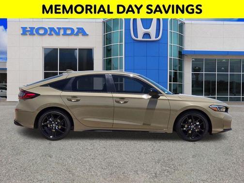 Tan 2026 Honda Civic Sport
