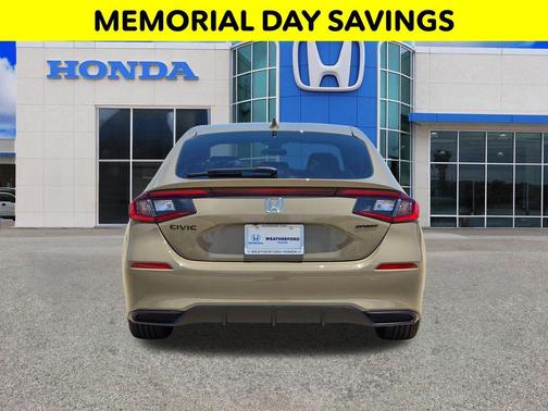 Tan 2026 Honda Civic Sport